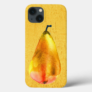 Golden Pear Fruit art