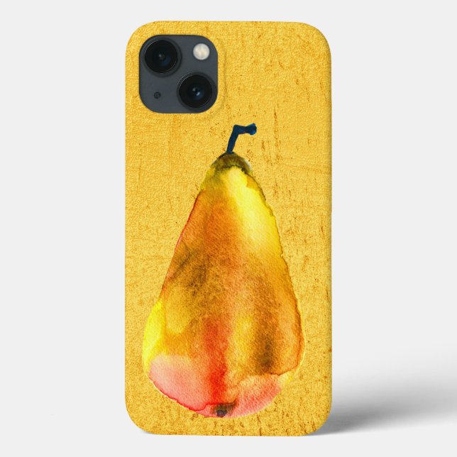 Golden Pear Fruit art (Baksida)