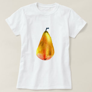 Golden Pear Fruit art T Shirt