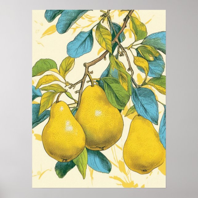 Golden Pear Poster (Framsidan)