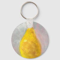 Golden Pear Stilla livets vattenfärg