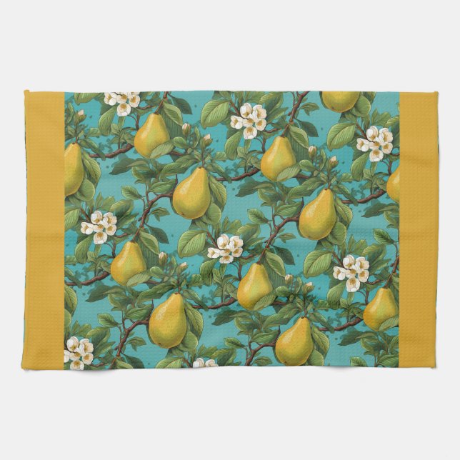 Golden Pears Kitchen Towel Kökshandduk (Horisontell)