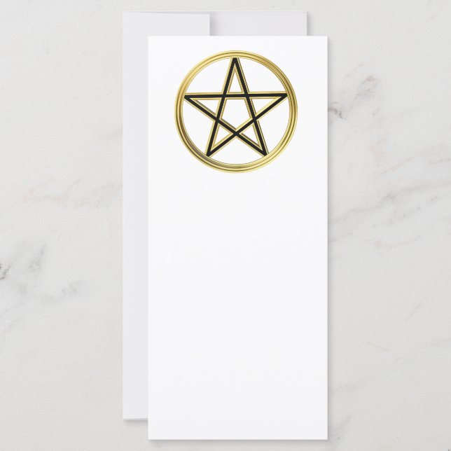 Golden pentagram (Framsida)