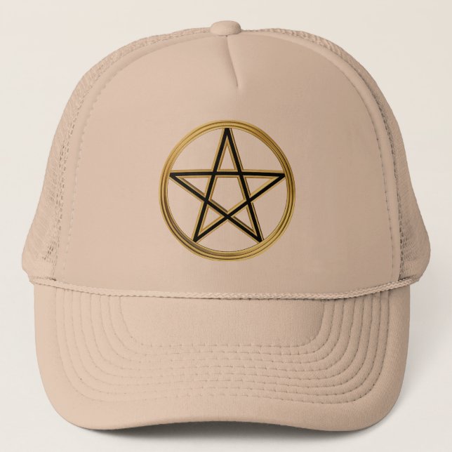 Golden pentagram keps (Framsida)