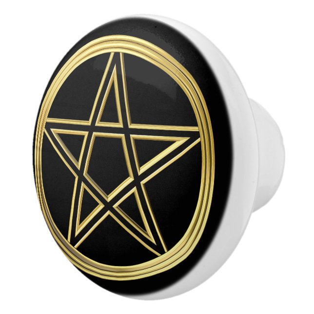 Golden pentagram knopp (Höger)