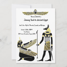 Golden Pharaoh's Blessing: Ancient Egyptian Art Inbjudningar