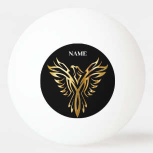Golden phoenix, elegans pingisboll