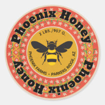 Golden Phoenix Honung Burk