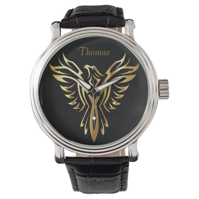 Golden Phoenix Watch Armbandsur (Framsida)