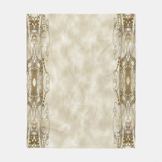 Golden Pillars Fleecefilt (Framsidan)
