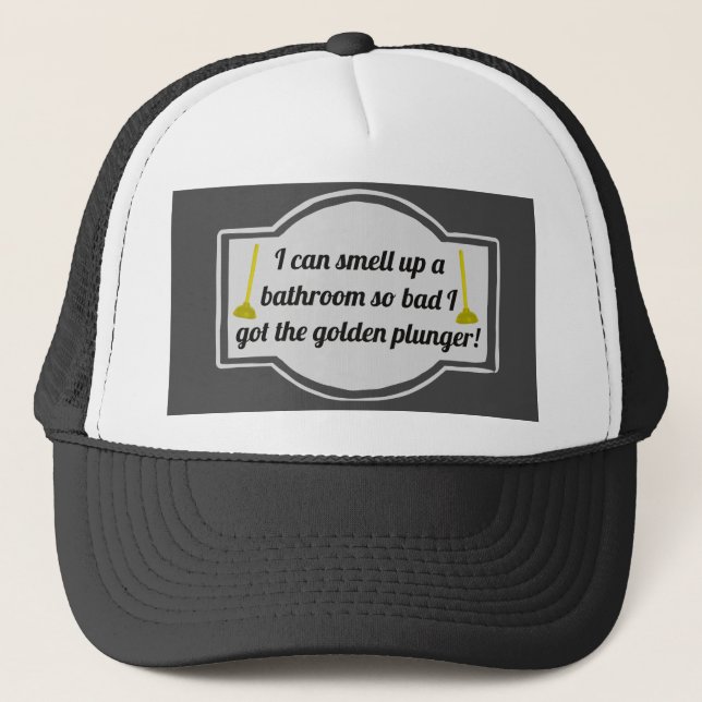 Golden Plunger Hat Keps (Framsida)