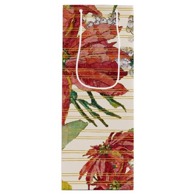 Golden Poinsettia | Fine Art Christmas Gold Lines (Framsidan)