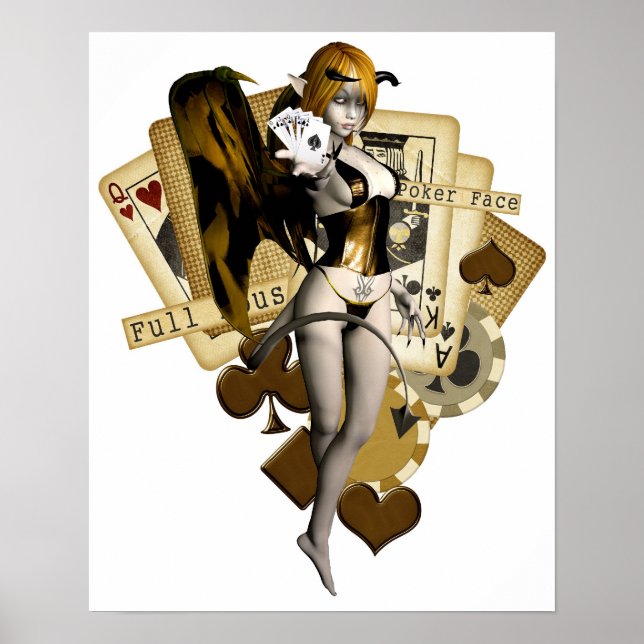 Golden Poker Girl 2 Poster (Framsidan)