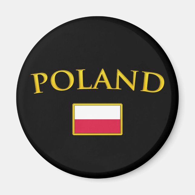 Golden Polen Magnet (Framsidan)
