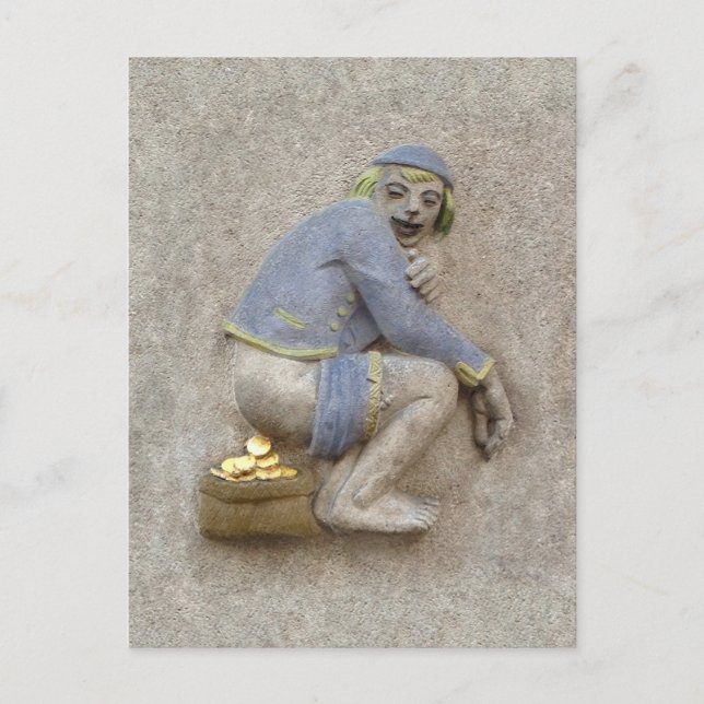 Golden Poop ~ Postcard / Inbjudan (Framsida)