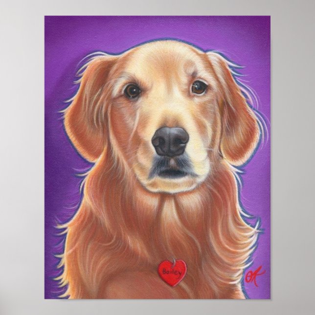 Golden Portfolio Poster (Framsidan)