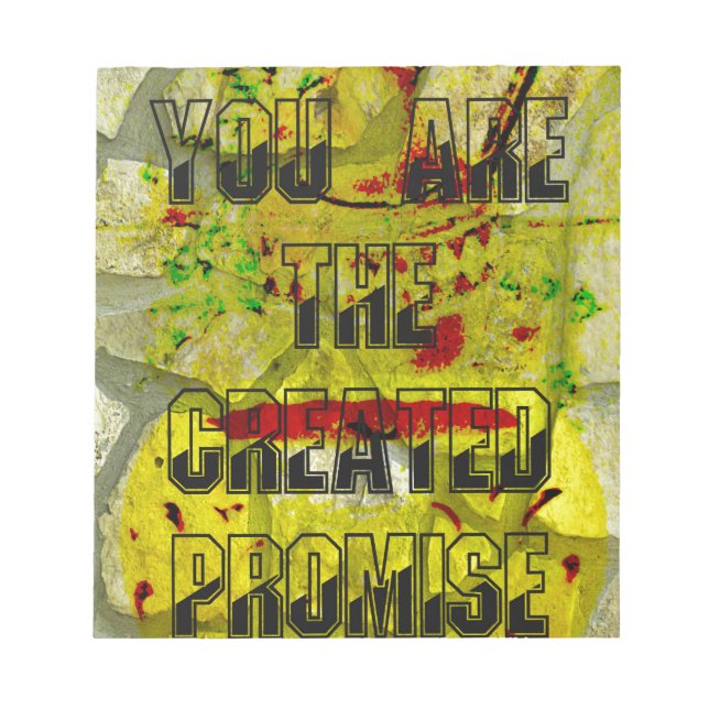 Golden Promise: The Golden Script of Destiny Anteckningsblock (Framsida)