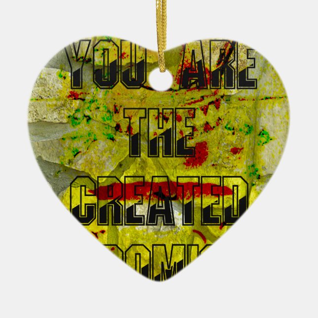 Golden Promise: The Golden Script of Destiny Julgransprydnad Keramik (Framsidan)