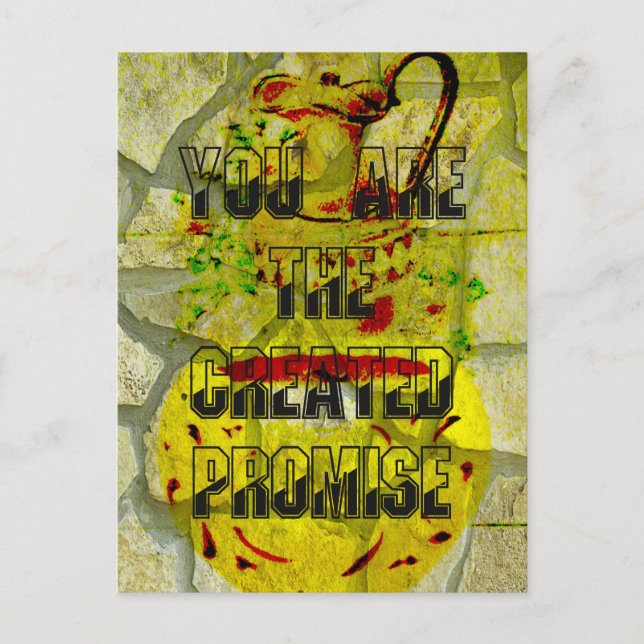 Golden Promise: The Golden Script of Destiny Vykort (Framsida)