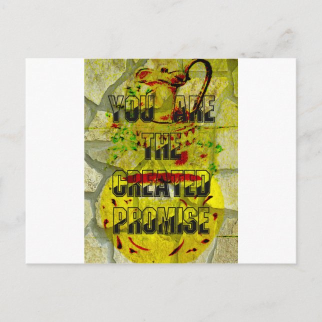 Golden Promise: The Golden Script of Destiny Vykort (Framsida)