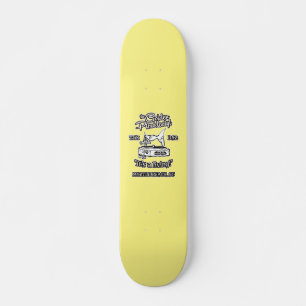 Golden Pterodactyl Tiki Pub Myrtle Beach Mini Skateboard Bräda 18,5 Cm