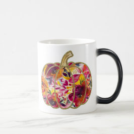 Golden Pumpkin & Blommigt Delight Coffee Mugg