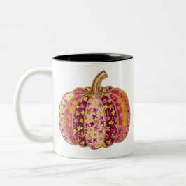 Golden Pumpkin & Blommigt Delight Coffee Mugg