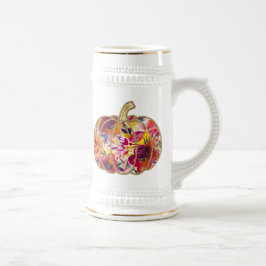 Golden Pumpkin & Blommigt Delight Coffee Mugg