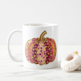Golden Pumpkin & Blommigt Delight Coffee Mugg
