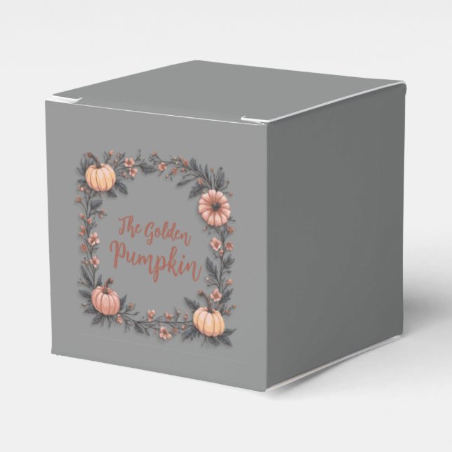 Golden Pumpkin Presentaskar (Framsidan Sidan)