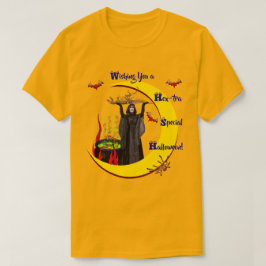 Golden Pumpkin (Unisex) Halloween T-Shirt