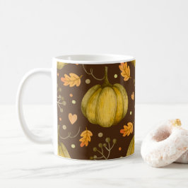 Golden Pumpkins Coffee Mugg