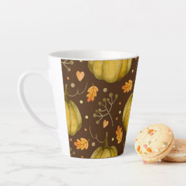Golden Pumpkins Latte Mugg