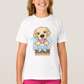Golden Puppy T Shirt