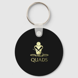 Golden Quads Nyckelring