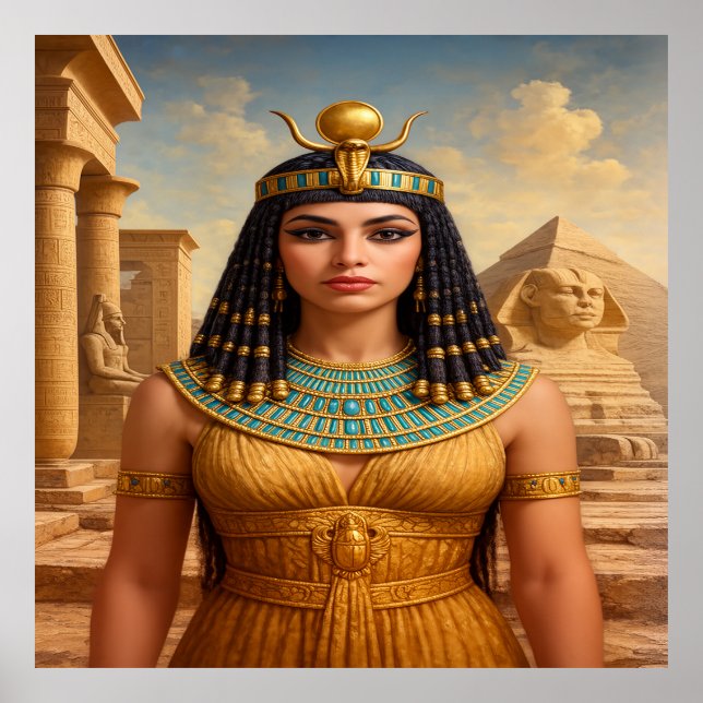 Golden Queen of the Nile Poster (Framsidan)