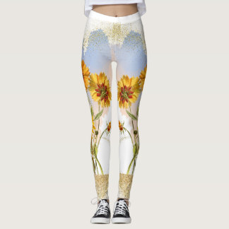 Golden Radiance Leggings