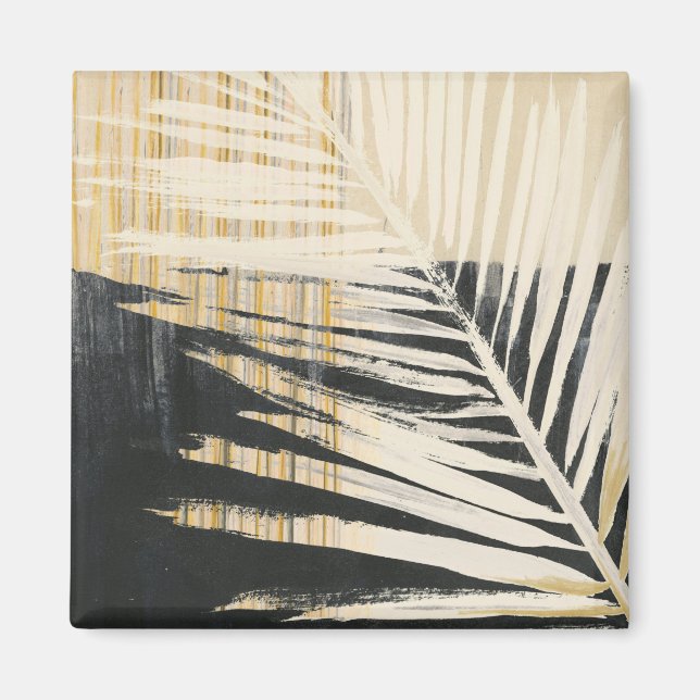 Golden Raffia - Handflatan Fronds Magnet (Framsidan)
