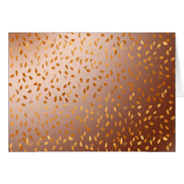 Golden rain hälsningskort