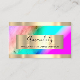 Golden Ram Event Planner Ombre Blue Visitkort