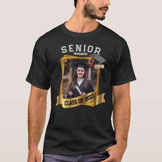 Golden Ram Photo Senior Studentfest T Shirt (Framsida)
