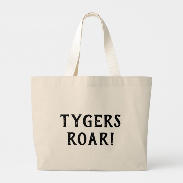 Golden Rapier Tote Bag Jumbo Tygkasse (Baksida)