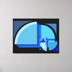 Golden Ratio Deonstructed Poster Canvastryck