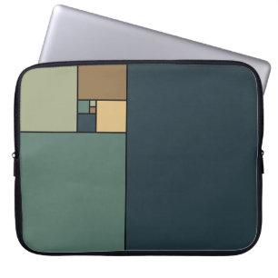 Golden Ratio-kvadrater (Neutralter) Laptop Fodral