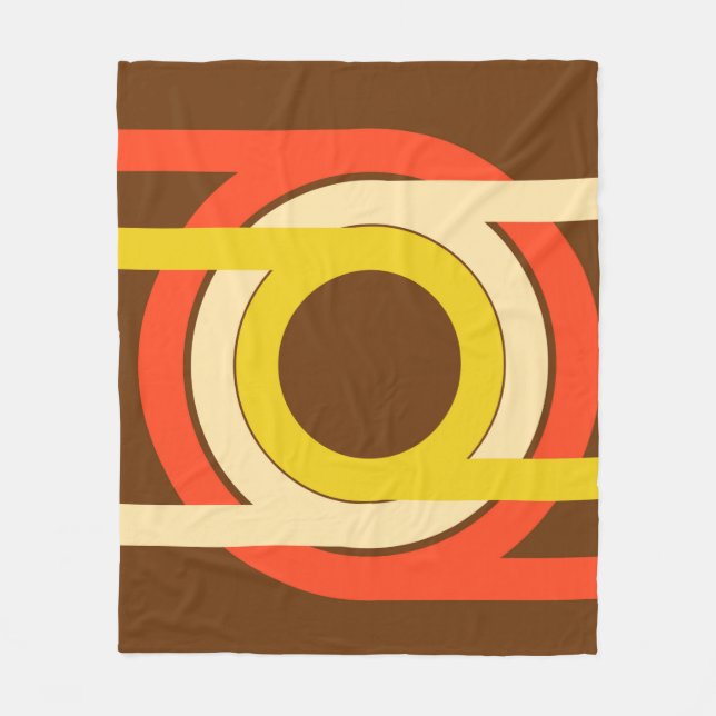 Golden Ratio Retro Fleecefilt (Framsidan)