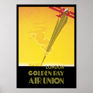 Golden Ray Luft Union Poster