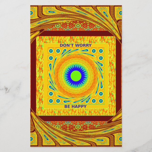 Golden Red African Traditional Färg (Framsida)