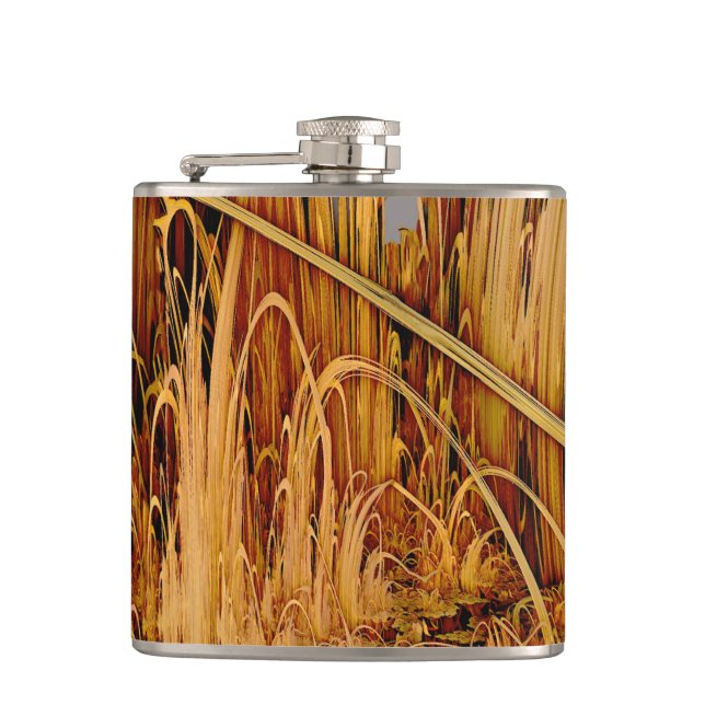 Golden Reflection Flask Fickplunta (Framsidan)