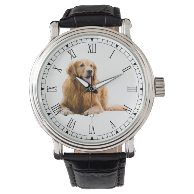 Golden Retreiver Armbandsur (Framsida)