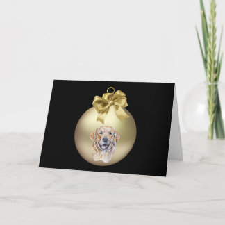 Golden Retricher Helgkort